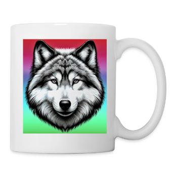 Wolf - Mug - white - Right