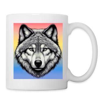 Wolf - Mug - white - Right