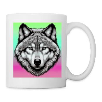 Wolf - Mug - white - Right
