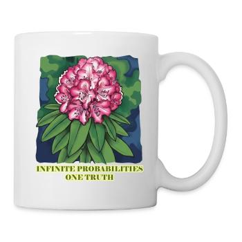 Infiniti-Chancen blühen - Tasse - Weiß - Rechts