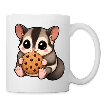 Bande dessinée dessinée Sugar Glider Sweet Biscuit - Mug blanc - blanc - Droite