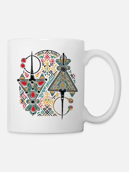 Juwelen von Kabylien - Tasse - Weiß