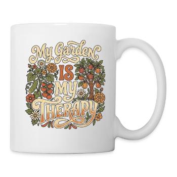 Garden Therapy Retro Farmer - Mug - white - Right