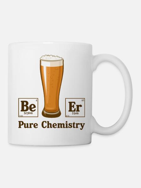 Reine Chemie - Tasse - Weiß