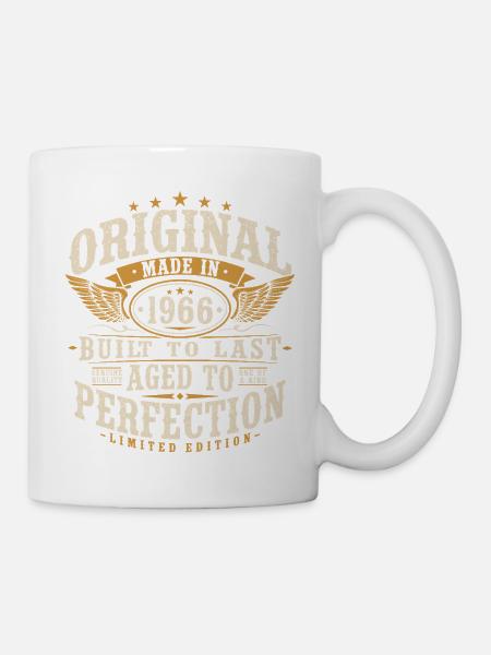 Original 1966 Vintage Vintage Birthday Gift - Mug - white