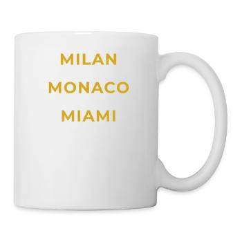 La Malène Lozère - Miami - Monaco - Milan - Mug blanc - blanc - Droite