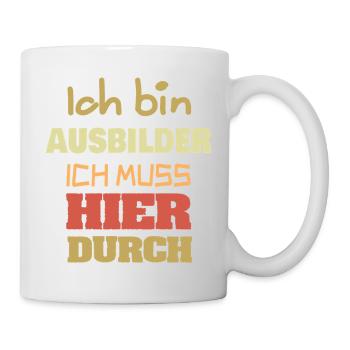 Geschenk für Ausbilder - Tasse - Weiß - Rechts