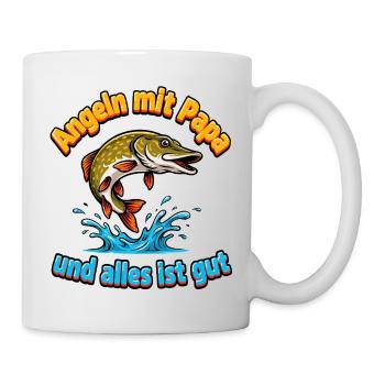 Fishing with Dad - Mug - white - Right