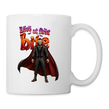 Love at First Bite Dracula - Mug - white - Right