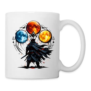 Mage de la Lune des Trois Lunes - Mug blanc - blanc - Droite