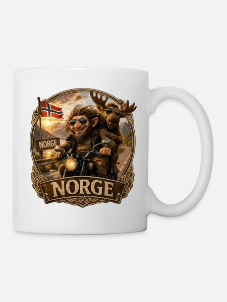 Norge - Tasse - Weiß