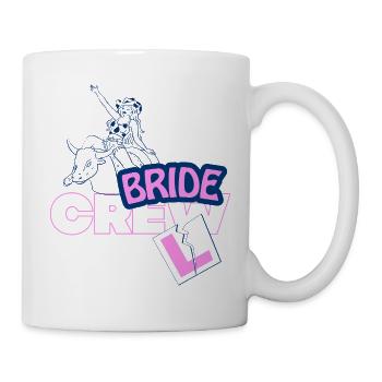 Bride Crew Rodeo Tee - Tasse - Weiß - Rechts