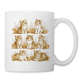 Kitten Nature - Tasse - Weiß - Rechts