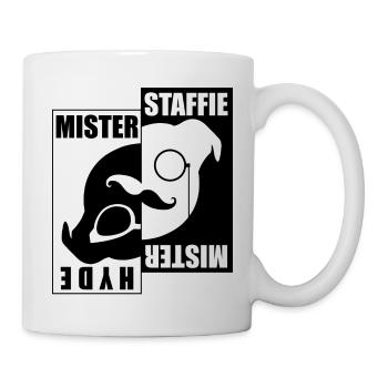 Mister Staffie Mister Hyde - 030 - Mug - white - Right