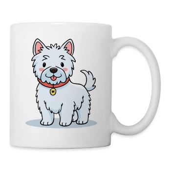 Little West Highland Terrier (comic) - Mug - white - Right