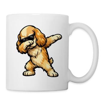 Épanouissement du cocker américain - Mug blanc - blanc - Droite
