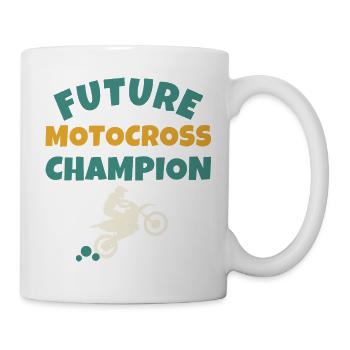 Future Motocross Champion Kids - Mug - white - Right
