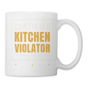 Certified Kitchen Violator Pickleball - Mug - white - Right