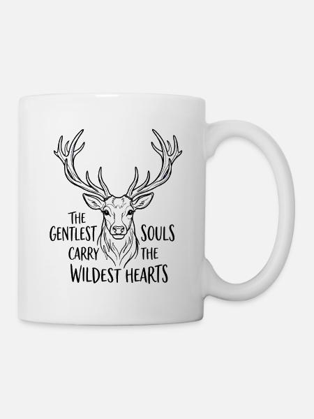 The Gentlest Souls - Tasse - Weiß