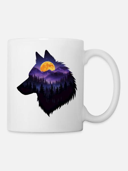 Der Wald In Mir - Tasse - Weiß
