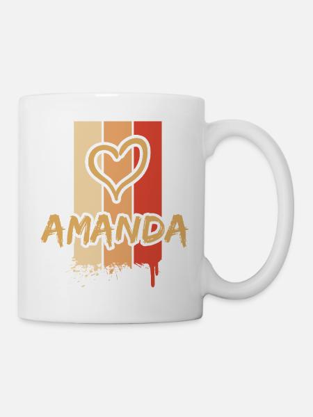 Amanda - Tasse - Weiß