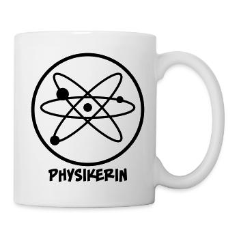 Physikerin - Tasse - Weiß - Rechts