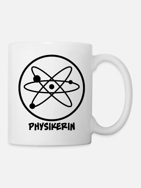 Physikerin - Tasse - Weiß