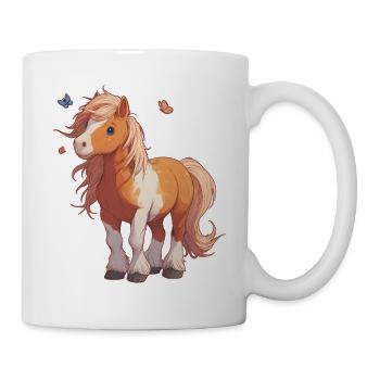 Bangs with butterflies - Mug - white - Right
