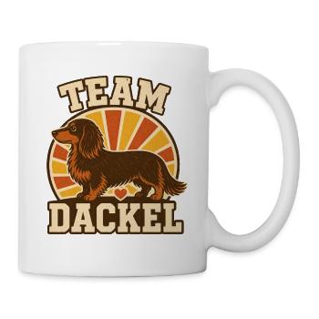 Team Dachshund – Funny Dog Love Saying - Mug - white - Right