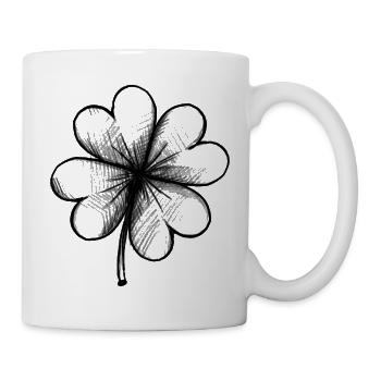 Shamrock Luck - Illustration - Mug - white - Right