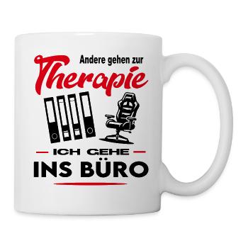 Büroarbeiter Anwalt Richter Notar IT Spezialist - Tasse - Weiß - Rechts