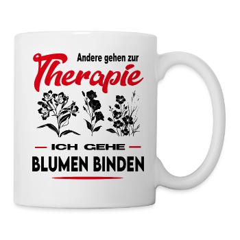 Fleuriste Fleuriste Fleuriste Vendeur de fleurs Profession - Mug blanc - blanc - Droite