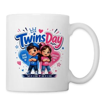 TwinsDay Gemini Vibes - Mug blanc - blanc - Droite
