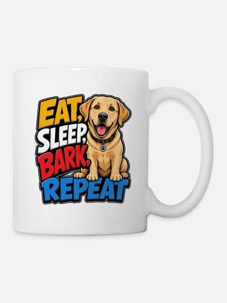Labrador Retriever - Tasse - Weiß