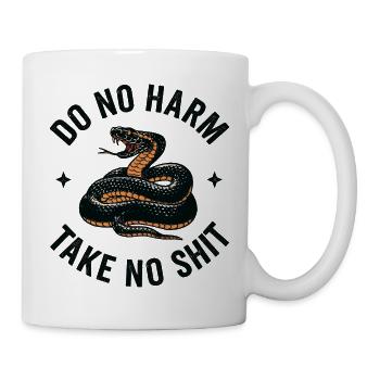 Do no harm - Tasse - Weiß - Rechts