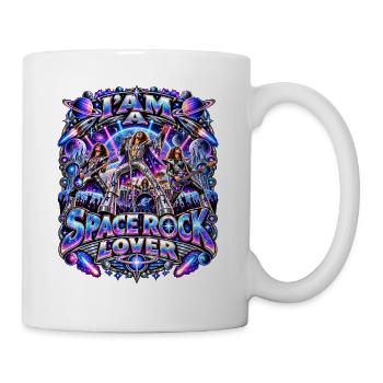 Space Rock Lover – Psychedelic Cosmic Rock Music  - Tasse - Weiß - Rechts