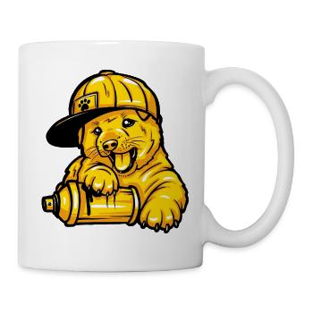 Shiba Inu Hund Tierliebe - Tasse - Weiß - Rechts