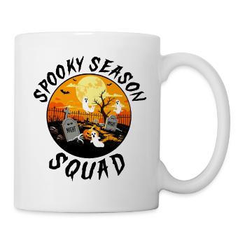 Spooky Season Squad von Helfspawn - Tasse - Weiß - Rechts