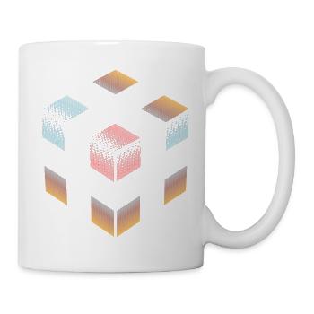 CUBE CROSSING - Tasse - Weiß - Rechts