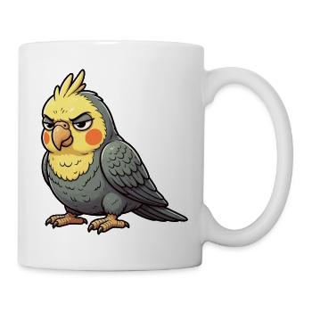 Nymphensittich Nymphensittiche Nymphensittichvogel - Tasse - Weiß - Rechts