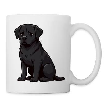 Labrador Labradorbesitzer Labradorliebhaber Labbi - Tasse - Weiß - Rechts