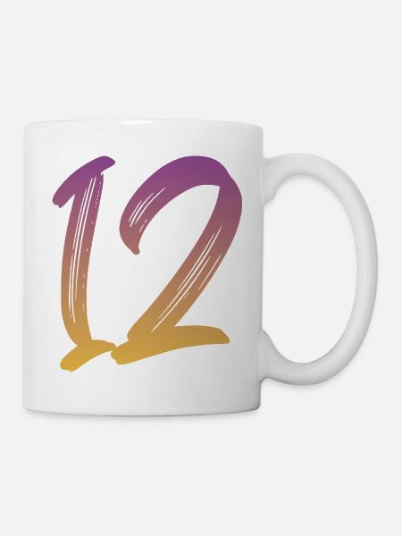 12 - Tasse - Weiß