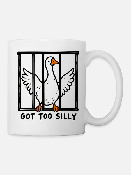 Alberne Gans - Tasse - Weiß