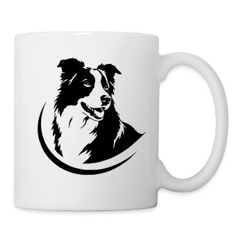 Hundeliebe - Tasse - Weiß - Rechts