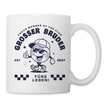 Großer Bruder 2027 - Tasse - Weiß - Rechts