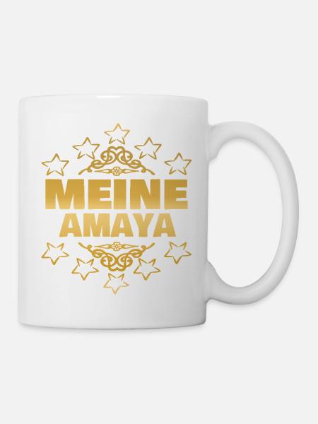 Amaya - Tasse - Weiß