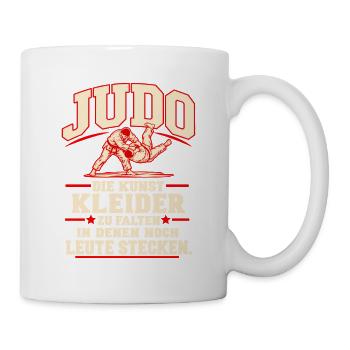 judo  - Tasse - Weiß - Rechts