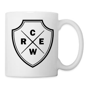 Crew Logo - Tasse - Weiß - Rechts