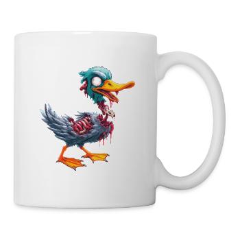 Zombie Stockente - Tasse - Weiß - Rechts