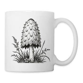 Schopftintling - Tasse - Weiß - Rechts